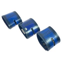 ΘΘ KNICKS ベルトループ アドバンスガラス 3個セット ADBL-DX ブルー Bランク