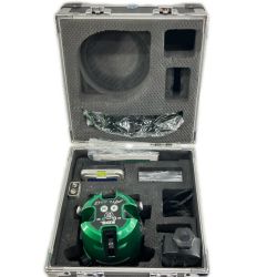 KDS レーザー墨出し器　受光器、ACアダプター、ケース付 3G01315 グリーンレーザー、クロスライン ATL-55G グリーン Bランク