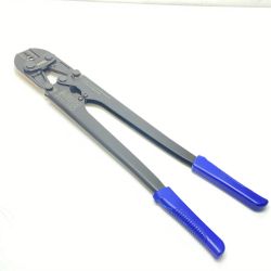 ΘΘ IWISS 圧着工具 ワイヤーロープかしめ機 本体のみ 1.58mm~5.0mm IWS-1608B ブルー Aランク