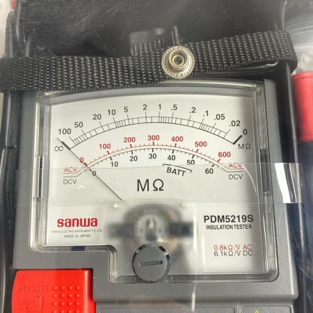  SANWA 絶縁抵抗計 未使用品(S) PDM5219S-P