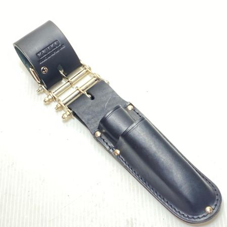  KNICKS 工具差し ベルトループ・3連金具付 電工ナイフ・カッターホルダー ブラック