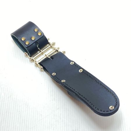  KNICKS 工具差し ベルトループ・3連金具付 電工ナイフ・カッターホルダー ブラック