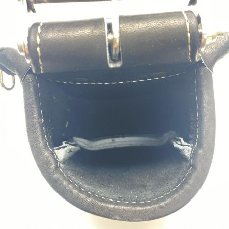  KNICKS 腰袋 ベルトループ・3連金具付 グローブ革 小物腰袋 VAストリッパーフォルダー ブラック