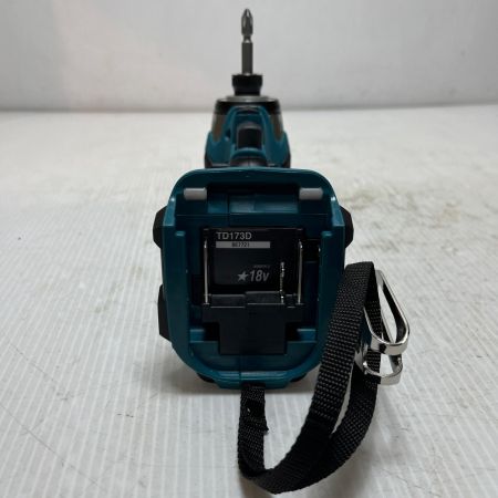  MAKITA マキタ インパクトドライバ 本体のみ TD173D ブルー