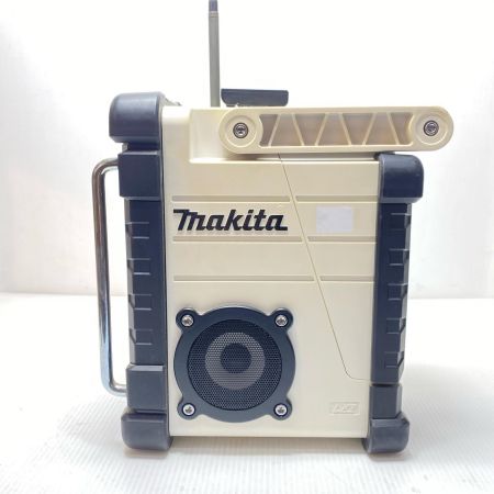  MAKITA マキタ バッテリー式ラジオ ACアダプター付 コードレス式 7.2-18v MR102 ホワイト