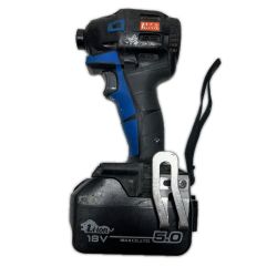 ΘΘ MAX マックス インパクトドライバ 充電池1個付 18v PJ-ID152 ブラック×ブルー Cランク