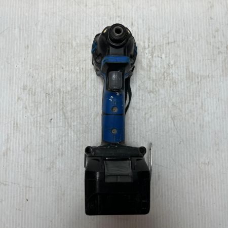  MAX マックス インパクトドライバ 充電池1個付 18v PJ-ID152 ブラック×ブルー