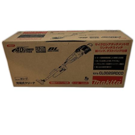  MAKITA マキタ クリーナー 充電器・充電池1個・ケース付 CL002GRDCO オリーブ