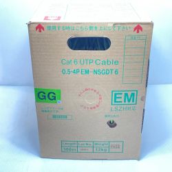 ΘΘ 富士電線工業 0.5-4P EM-NSGDT6 Cat6 UTP Cable Sランク