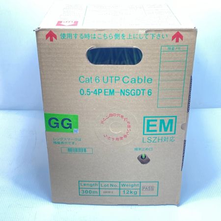  富士電線工業 0.5-4P EM-NSGDT6 Cat6 UTP Cable