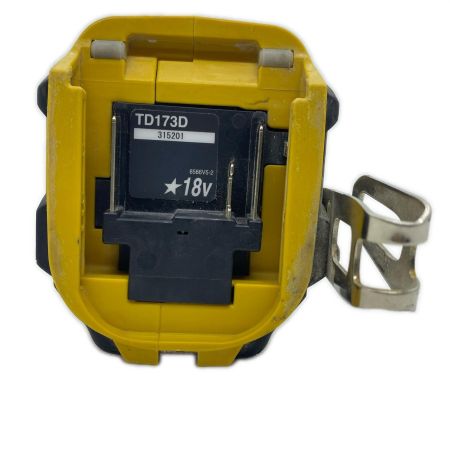  MAKITA マキタ インパクトドライバ  イエロー 程度C 本体のみ コードレス式 18v TD173D イエロー