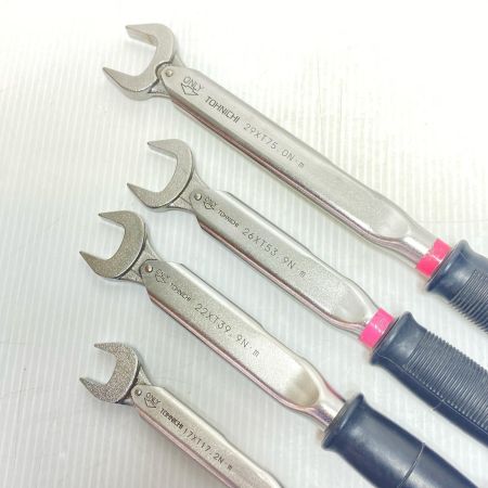  TOHNICHI トルクレンチ 4本セット 29XT75.0N・m/22XT39.9N・m/26XT53.9N・m/17XT17.2N・m 179804K