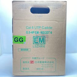 ΘΘ 富士電線工業 0.5-4P EM-NSGDT6 Cat6 UTP Cable Sランク