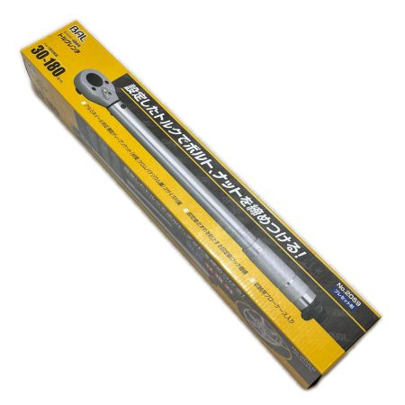  BAL バル トルクレンチ ソケット3個・エクステンションバー・ケース付 30~180N・m 2059