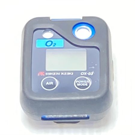  理研計器 酸素用パーソナルガスモニター 本体のみ 通電確認のみ OX-03