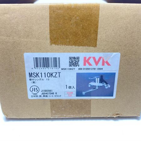  KVK 壁付シングルレバー式混合栓 開封品(S) MSK110KZT