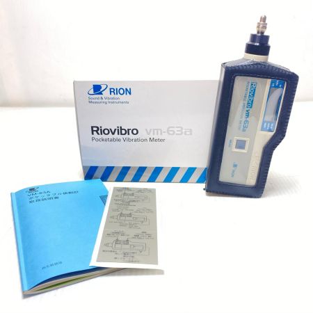  RION 振動計 動作未チェック VM-63A