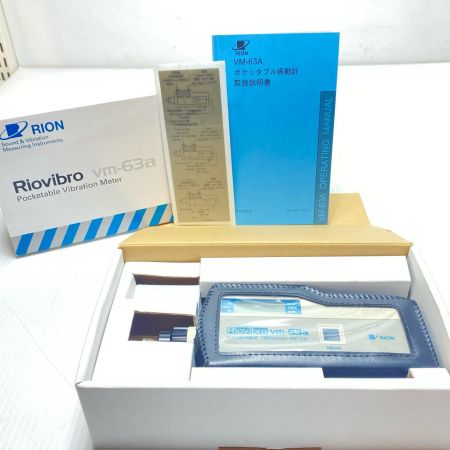  RION 振動計 動作未チェック VM-63A