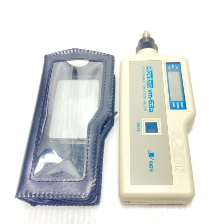  RION 振動計 動作未チェック VM-63A