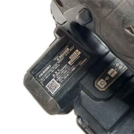  HiKOKI ハイコーキ 丸のこ 本体のみ コードレス式 36v キズ・ヨゴレ有 C3606DB ブラック