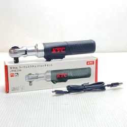 ΘΘ KTC ケーティーシー ラチェットレンチ 充電ケーブル・取説・外箱 コードレス式 JTRE330 Bランク