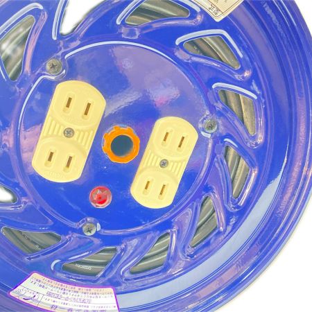  NICHIDO コードリール 2芯 2.0mm×50m NF-504D