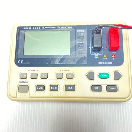  HIOKI バッテリーハイテスター ケーブル2本付 3555