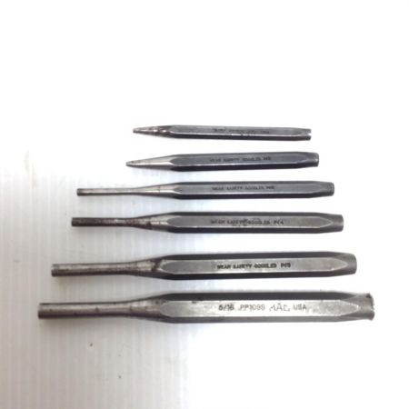  MAC TOOLS マック ピンポンチ 6本セット・ケース付き PP60KSS レッド