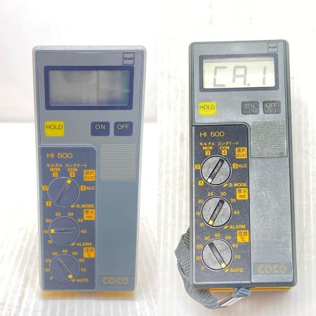  Kett コンクリート・モルタル水分計 ケース付 通電チェックのみ HI-500
