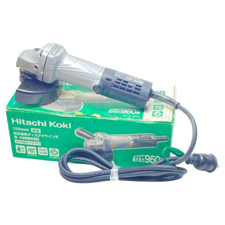  HITACHI 日立 ディスクグラインダー 未使用品(S) 本体のみ コード式 125mm 650127 長期保管品 箱イタミ有 G13SH5