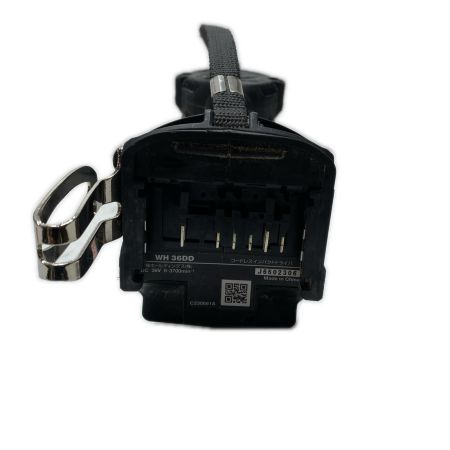  HiKOKI ハイコーキ インパクトドライバ  36v Ｊ5502306 ＷＨ36DD ストロングブラック