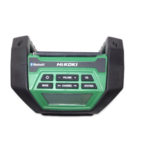  HiKOKI ハイコーキ バッテリー式ラジオ  取説付 コードレス式 18v JN50365 UR18DA グリーン