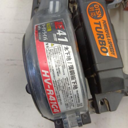 MAX マックス ねじ打ち機 HV-R41G4 レッド×ブラック
