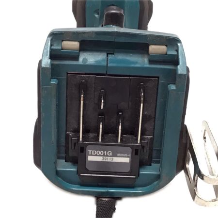  MAKITA マキタ インパクトドライバ  程度C 本体のみ コードレス式 40v  TD001G ブルー