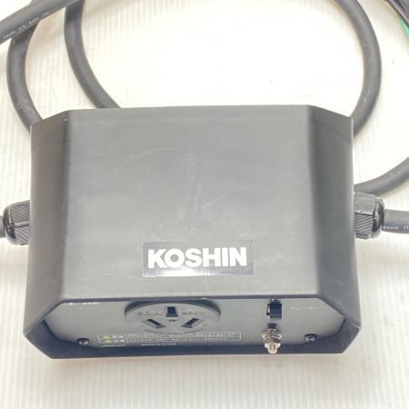  KOSHIN 並列コネクター 0650843 ブラック