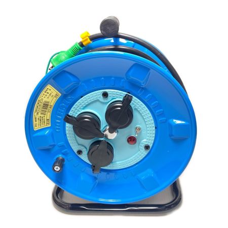  NICHIDO コードリール 開封品(S) 全長30m 有効長29m NPW-E33 ブルー