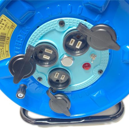  NICHIDO コードリール 開封品(S) 全長30m 有効長29m NPW-E33 ブルー