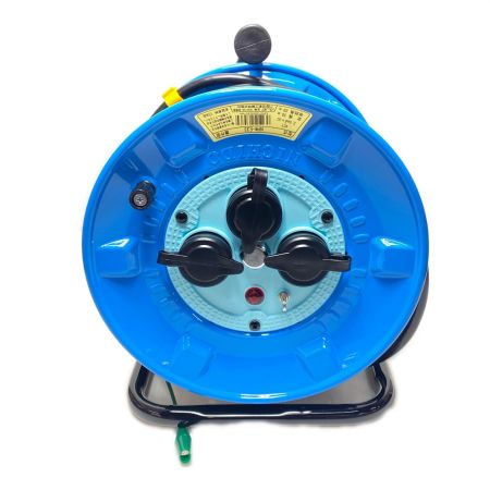  NICHIDO コードリール 未使用品(S) 全長30m 有効長29m NPW-E33 ブルー