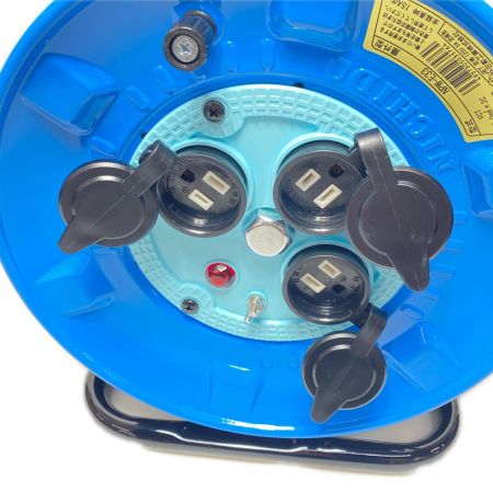 NICHIDO コードリール 未使用品(S) 全長30m 有効長29m NPW-E33 ブルー