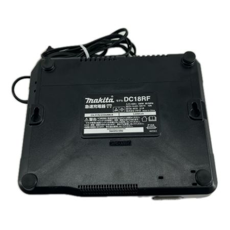 MAKITA マキタ 工具 MAKITA マキタ 急速充電器  DC18RF ブラック　14.4V-18V DC18RF ブラック