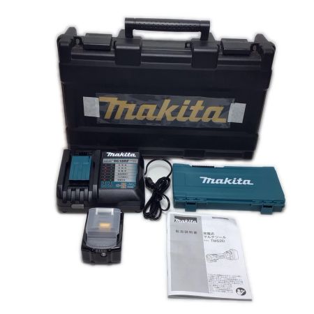  MAKITA マキタ マルチツール  未使用品(S) 充電器・充電池1個・ケース付 コードレス式 18v 6.0Ah 696624 20周年モデル TM52DRGPG プレミアムグレージュ
