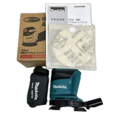  MAKITA マキタ ランダムオービットサンダー ダストバッグ付  BO140D ブルー