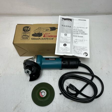 MAKITA マキタ ディスクグラインダー 未使用品(S) 9533BL ブルー