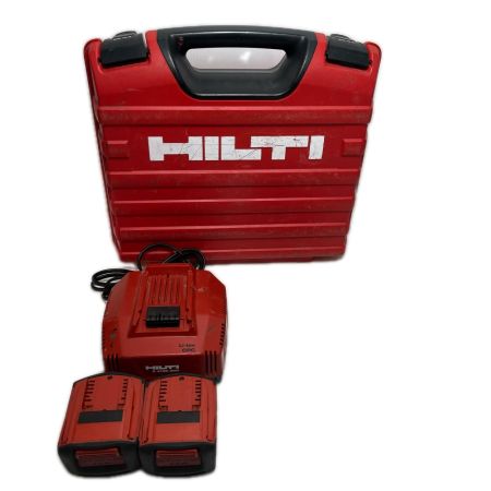 Hilti ヒルティ インパクトドライバ  充電器・充電池2個・ケース付 SID14-A レッド