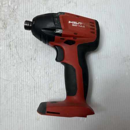 Hilti ヒルティ インパクトドライバ  充電器・充電池2個・ケース付 SID14-A レッド