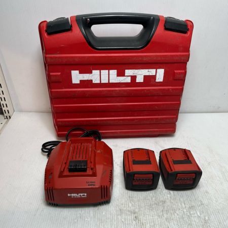 Hilti ヒルティ インパクトドライバ  充電器・充電池2個・ケース付 SID14-A レッド