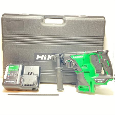  HiKOKI ハイコーキ ロータリハンマドリル 充電器付 コードレス式 28mm 36v DH36DPA グリーン