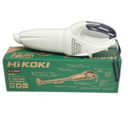 ΘΘ HiKOKI ハイコーキ クリーナー 未使用品(S) パイプ・床用ノズル・スキマノズル付 コードレス式 14.4v R14DA ホワイト Sランク