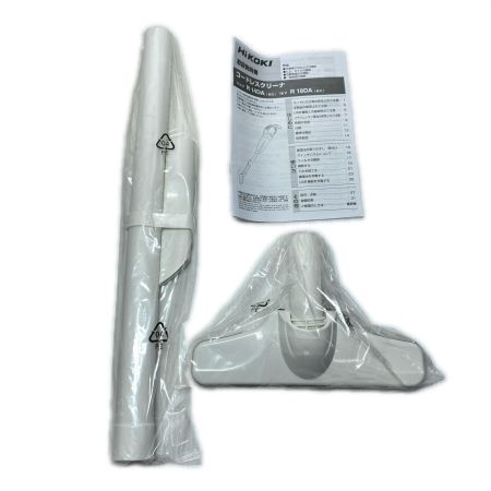  HiKOKI ハイコーキ クリーナー 未使用品(S) パイプ・床用ノズル・スキマノズル付 コードレス式 14.4v R14DA ホワイト