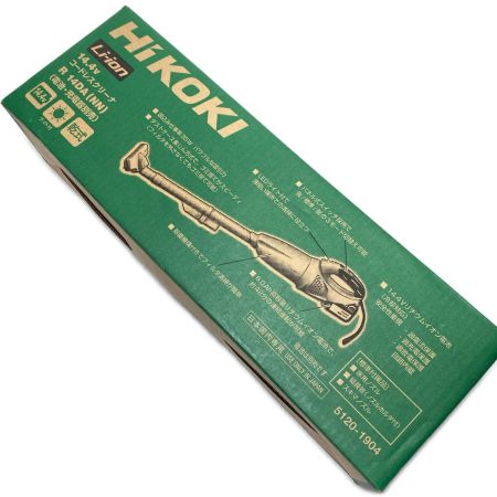  HiKOKI ハイコーキ クリーナー 未使用品(S) パイプ・床用ノズル・スキマノズル付 コードレス式 14.4v R14DA ホワイト